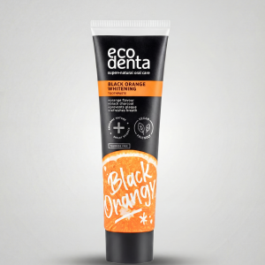 Dentifrice blanchissant au charbon actif & saveur orange